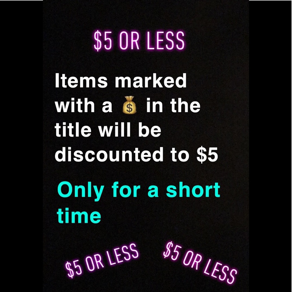 ⚠️ ONLY $5⚠️